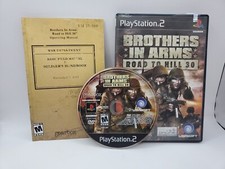 Brothers in Arms: Road to Hill 30 (PlayStation 2, 2005) PS2 Game Complete Great!