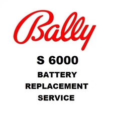 Bally S 6000 Battery Replacement Service