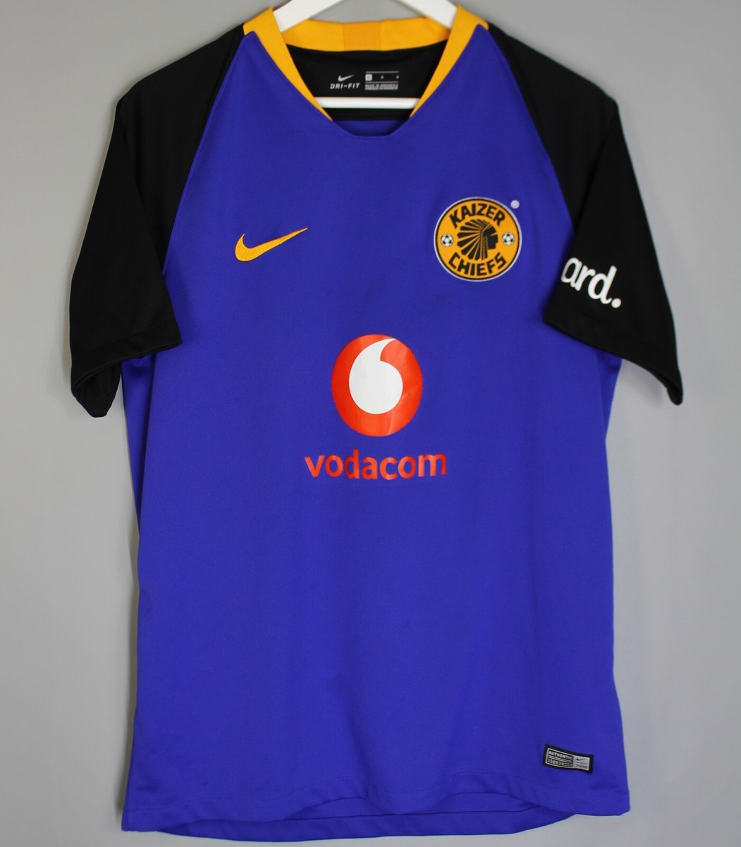 KAIZER CHIEFS 2018 2019 AWAY FOOTBALL SHIRT JERSEY NIKE PURPLE