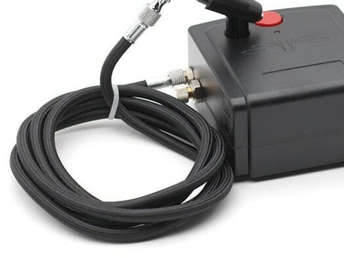 Dual Action Airbrush Spray Gun Air Compressor Kit Art Painting Tattoo Manicure - Picture 3 of 12