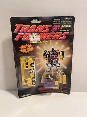Hook Devastator 1992 HASBRO TRANSFORMERS Gen 2 Vintage