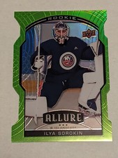 2020-21 Upper Deck Allure Green Quartz Ilya Sorokin 49/99