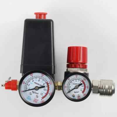 220VAir Compressor Pressure Switch Regulator Control Valve With Instrument Joint