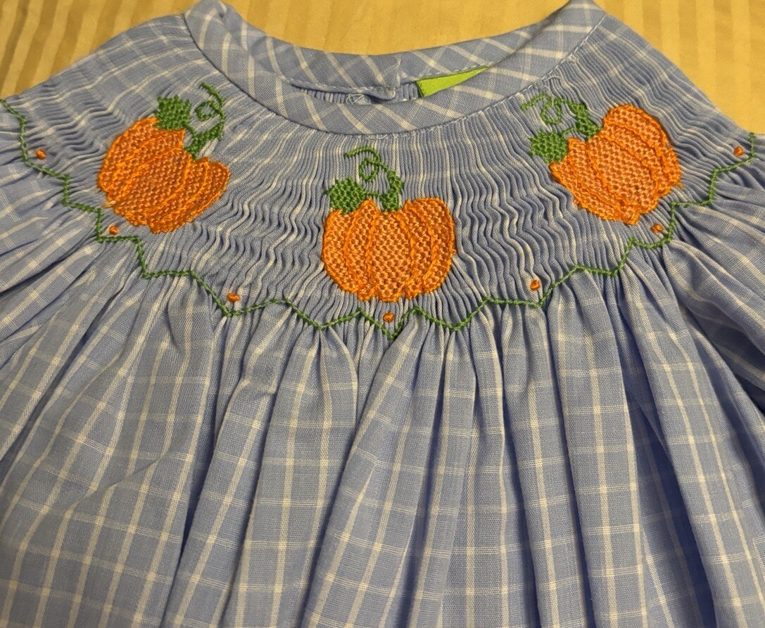 white christmas dresses Blue Cross Smocked White Pique Dress