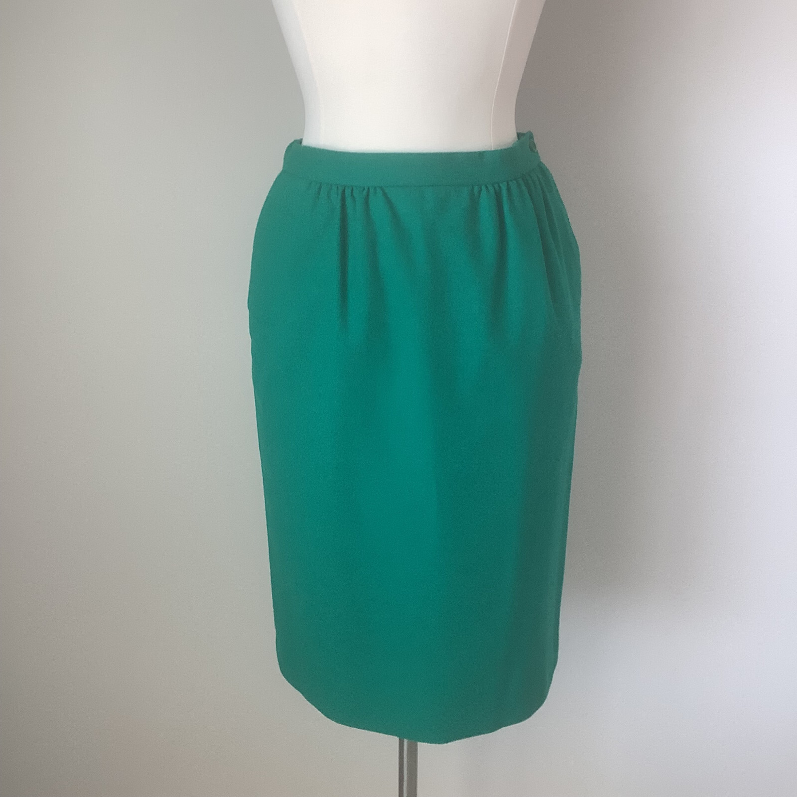 Pendleton Pleated 100% Virgin Wool Classic Green … - image 2