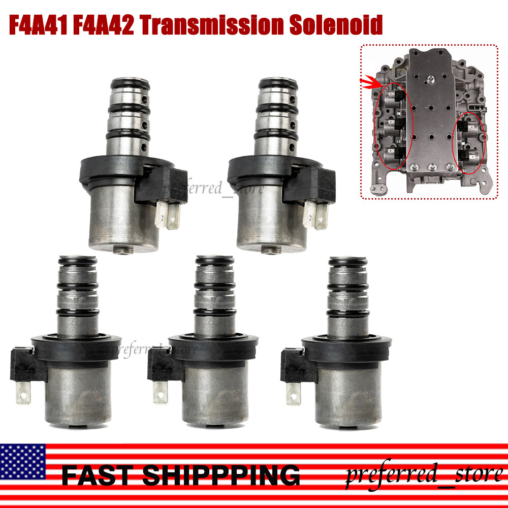 OEM Input & Output Speed Sensor Set For Mitsubishi F4A41 F4A42 F4A51 Transmissions