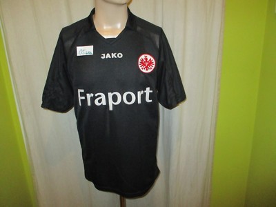 Eintracht Frankfurt original Jako away jersey 2006/07 ''Fraport'' size M-L top