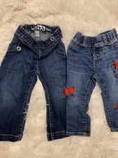 Baby Gap Vintage Flare And Minnie Tappered Jeans 18-24 Months