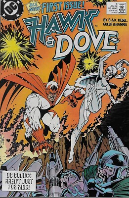 Hawk & Dove No.1 / 1989 Barbara Kesel Karl Kesel & Greg Guler