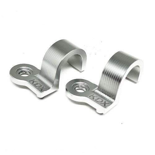 KX/KDX LOGO Rear Brake Hose Guide Clamp For KAWASAKI KX125 KX250 KDX200R KDX220R - Picture 12 of 43