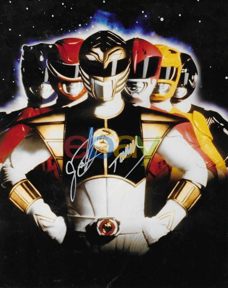 Jason David Frank Autograph Signed 8x10 Photo - Power Rangers