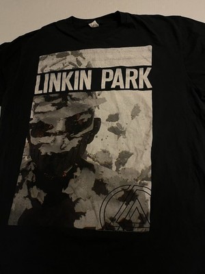 VTG 2012 Linkin Park Living Things Rock Music Band Album T-Shirt 2XL Black Tour 