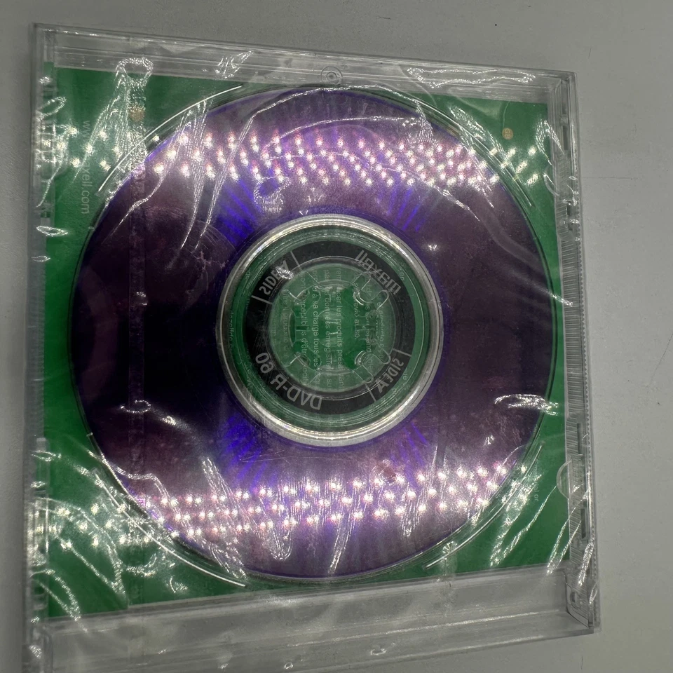 2x Maxell 60 min DVD-R Blank 8cm Camcorder Discs  2.8GB Double sided Sealed - Image 2 of 3