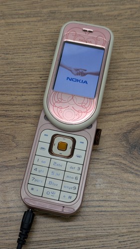 Boxed Nokia 7373 - Pink L 'Amour Collection Mobile Phone - Vintage Collectible - Picture 8 of 19