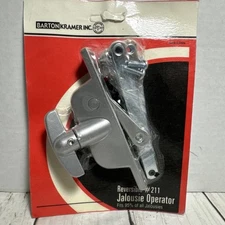 Barton Kramer 211 Silver Reversible Aluminum Jalousie Window Operator Kit