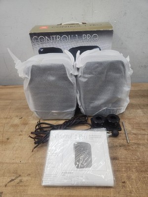 JBL Control 1 PRO Studio Speakers PAIR (2pc) Two Way Compact 9x6x5  -NEW/SEALED-