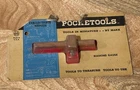 NOS Marx Toys Marking Gauge Set Pocketools Pocket Tools USA New York Toy