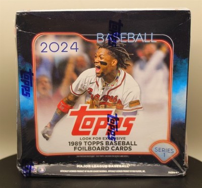 TOPPS 2024 SERIES 1 BASEBALL MLB FACTORY SEALED MEGA BOX (READ)