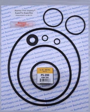 O-Ring Rebuild Repair Kit for Pentair SuperFlo, SuperMax Black 