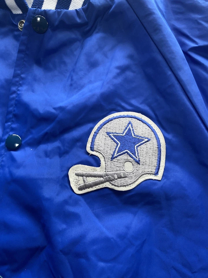 Vintage 80’s NFL Dallas Cowboys Coat Jacket Mens S Womens M (Pristine Cond!) - Image 2 of 4