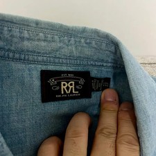 RRL Ralph Lauren Denim Western Shirt XXL - Gently Used