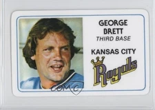 1981 Perma-Graphics/Topps Credit Cards George Brett #125-003 HOF