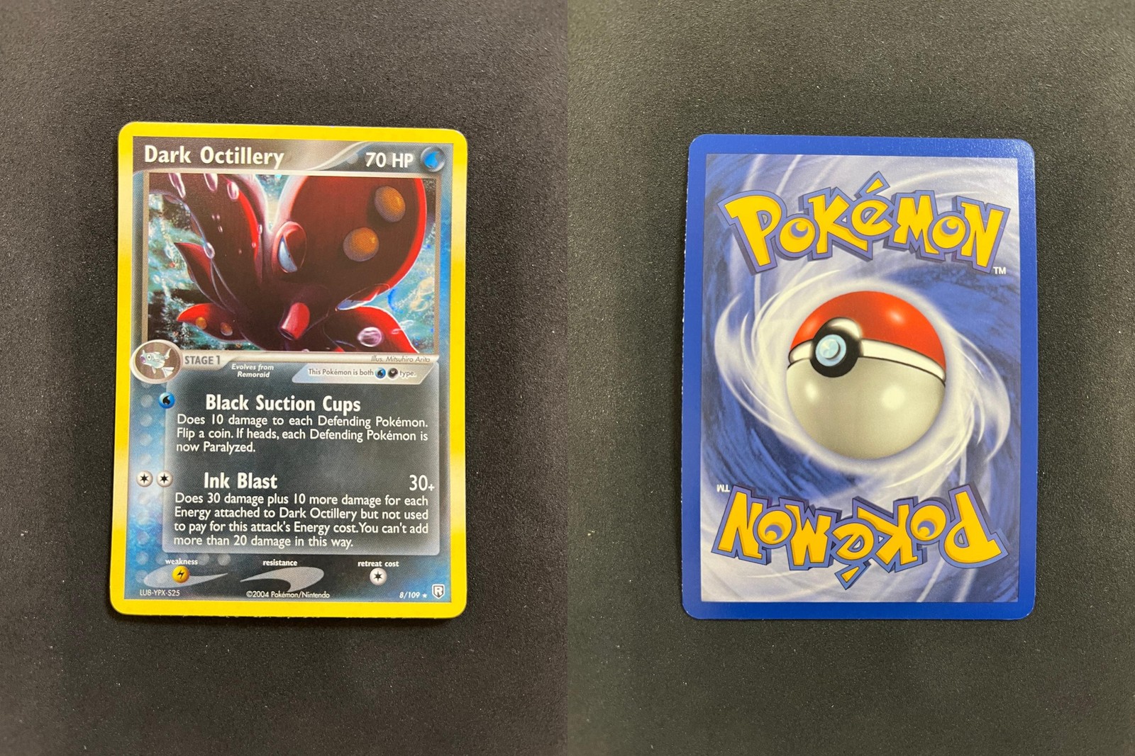POKEMON UNGRADED DARK OCTILLERY 8/109 HOLO R EX TEAM ROCKET RETURNS HOLO NM