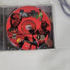 Vintage Typing of the Dead Sega Dreamcast With Keyboard Tested
