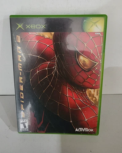 Spider-Man 2 (Original Microsoft Xbox, 2004) Complete w/ Manual CIB Tested