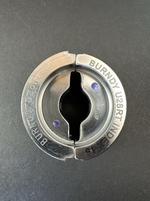 Burndy U28RT Crimp Die Index 15 Hydraulic Compression Tool Die USA