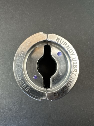 Burndy U28RT Crimp Die Index 15 Hydraulic Compression Tool Die USA
