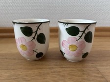 Villeroy & Boch Wildrose 2er Set Kakaobecher Kaffeebecher Saftbecher Becher
