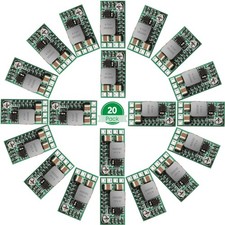 20 Pieces 5V Regulator Module Mini Voltage Reducer Adjustable DC 4.5-24V 12V ...