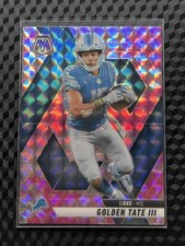 2025 Panini Mosaic - Golden Tate #214 Camo Pink Mosaic Prizm