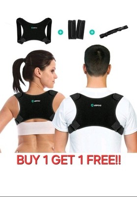 BUY 1 GET 1 FREE!!! Posture Corrector for Men Women Comfortable Upper Back Brace
