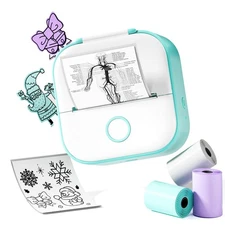 Mini Sticker Printer- Sticker Maker Machine T02, Print Pods Mini Thermal Prin...