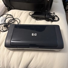 HP OfficeJet H470 Mobile Inkjet Printer Plus HP Travel Bag Used 2 times stored 