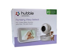 Hubble Nursery View Select Babyphone 4,3“ Kamera Nachtsicht 2-Wege 300m