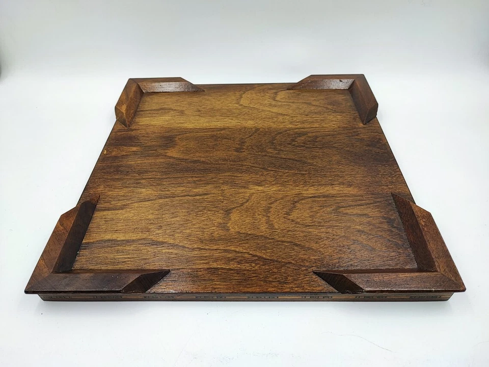 Chess Board Handmade Rosewood – 14.5" Solid Wood Inlaid Board 🎁 Christmas Gift - Image 3 of 4