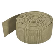 Lightweight Polypropylene Webbing Strap 5cm 10 Yard Khaki