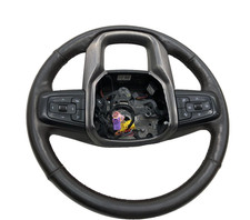 2019-2021 Gmc Sierra Denali 1500 Oem Leather Steering Wheel Scuffs 84646072