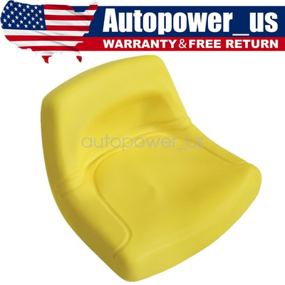 #ad For John Deere Lawn Mower Garden Tractor Replacement Low Back Seat Yellow New $80.49
