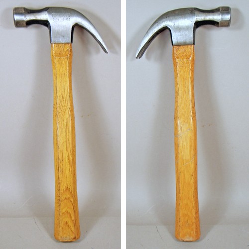 Vintage Stanley Hammer No. 101-1/2 16 oz. Curved Claw Octagon Head
