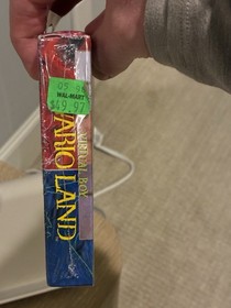 NWT Wario Land Virtual Boy Factory Sealed Walmart Price Tag