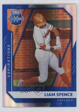 2021 Panini Elite Extra Edition Aspirations Blue 175/249 Liam Spence #154 1o2