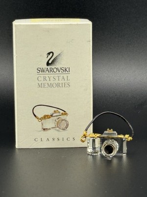 置物 Crystal Memories D.Swarovski & Co Swarovski Crystal Memories Camera Figurine | eBay