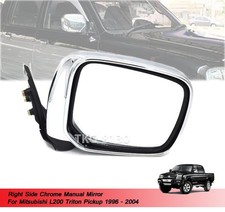 Specchio retrovisore manuale lato destro adatto a Mitsubishi L200 Triton...