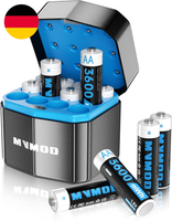 Wiederaufladbare AA Akkus 12Er-Pack Mit LadegeräT, 1,5V 3600Mwh AA Wiederaufladb