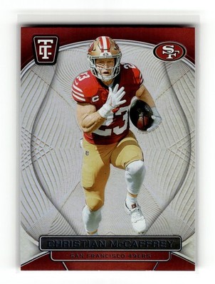 Christian McCaffrey 2024 Panini Totally Certified #81 San Francisco 49ers