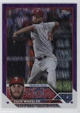 2023 Topps Series 2 Retail Purple Foil 446/799 Zack Wheeler #511 06hn